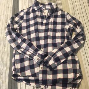 Plaid button down